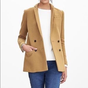 BR Camel blazer - wool blend